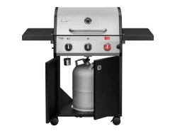 Gasgrill Chicago Next 3 Brenner R Turbo Schwarz-Edelstahl*Enders Outlet