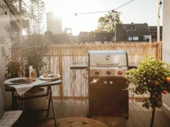 Gasgrill Chicago Next 3 Brenner R Turbo Schwarz-Edelstahl*Enders Outlet