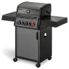 Gasgrill Hyde 3 Sikr Turbo mit 3 Brennern und Seitenkocher*Enders
