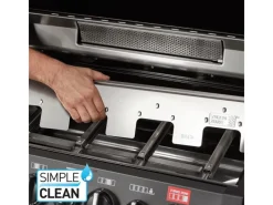 Enders Gasgrills|Gasgrill Monroe Pro 4 SIK Turbo Shadow 4 Brenner & Seitenkocher Schwarz