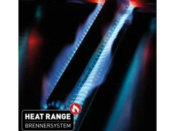 Enders Gasgrills|Gasgrill Monroe Pro 4 SIK Turbo Shadow 4 Brenner & Seitenkocher Schwarz