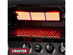 Enders Gasgrills|Gasgrill Uniq Pro 3 IK Kitchen Cruster 120 cm x 147 cm Schwarz-Edelstahl