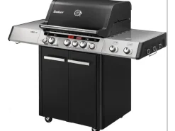 Enders Gasgrills|Gasgrill Uniq Pro 3 IK Cruster 120 cm x 147 cm Schwarz-Edelstahl
