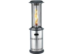 Enders Feuerkörbe|®  Gas-Terrassenfeuer Vulano Edelstahl Schwarz