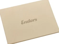 Enders Grillzubehör|Kugelgrills|Pizzastein Eckig 40 cm x 30 cm Beige