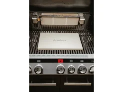 Enders Grillzubehör|Kugelgrills|Pizzastein Eckig 40 cm x 30 cm Beige