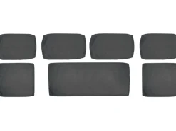 (Ersatz-)Kissenhüllen-Set für Junee Lounge-Sofa-Set Wicker Anthrazit 7-teilig* Online