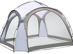 Eventzelt Eldora Hellgrau 3,5 m x 3,5 m x 2,3 m* New