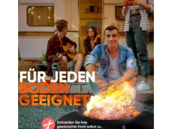 Feuerfeste Unterlage 40 x 32 cm bis zu 982 °C für Grill Nicht Brennbar Brandschutz*EVOCAMP New