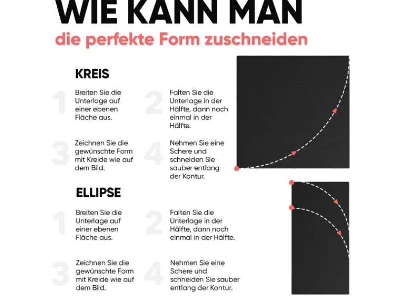 Feuerfeste Unterlage 40 x 32 cm bis zu 982 °C für Grill Nicht Brennbar Brandschutz*EVOCAMP New