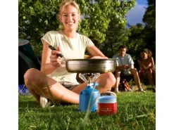 EVOCAMP Campingzubehör|Gaskartusche 6 Stück Butan Propan 190g Stechkartusche Typ 200 EN417 mit Sicherheitsventil für Gaskocher