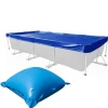 Evolution Abdeckplane mit 13 Luftkissen SET Rechteck 700x350cm Blau Winter Pool* Hot