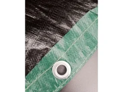 Evolution Abdeckplane mit 11 Luftkissen SET Oval 540x350cm Grün Übermaß Winter Pool* Hot