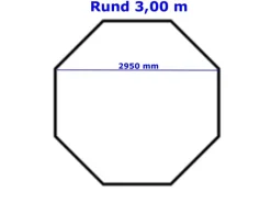 Evolution Solarplane Achteck 300cm Sol+Guard 500µm Geobubble Max Erwärmung* Best