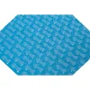 Pool Abdeckung|Evolution Solarplane Light Blue 400 µm GeoBubble 601x350cm Achteck für Holzpools