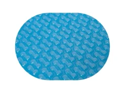 Pool Abdeckung|Evolution Solarplane Light Blue 400 µm GeoBubble Oval 600x320cm Erwärmung Solarfolie