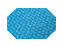 Pool Abdeckung|Evolution Solarplane Light Blue 400 µm GeoBubble Achteck 500x300cm Erwärmung Folie