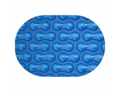 Pool Abdeckung|Evolution Solarplane Oval 500x250cm Polyesterbeschichtung 400µm Geobubble Stabil