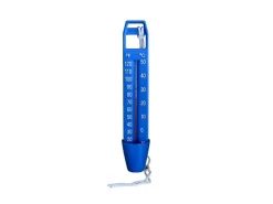 Evolution Thermometer Blau 25 cm mit Schnur Temperatur Messung °C & °F Pool Schwimmbad* Outlet