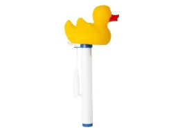 Pooltechnik|Aufstellpools|Evolution Thermometer Ente mit Schnur Temperatur Messung °C & °F Pool Schwimmbad