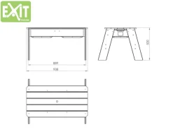 EXIT Aksent Sand- und Wassertisch*Exit Toys Sale