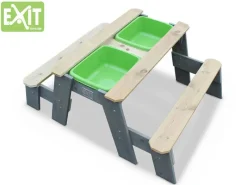 Exit Toys Wasserspielzeug|EXIT Aksent Sand,- Wasser- und Picknicktisch (2 Bänke)
