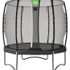 Exit Toys Trampoline|EXIT Allure Classic Trampolin Ø 253 cm Schwarz