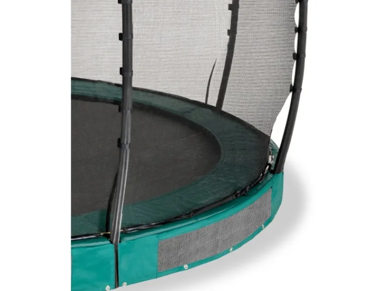 Exit Toys Trampoline|EXIT Allure Premium Bodentrampolin Ø 366 cm Grün