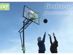 Exit Toys Sportgeräte|Gartenspielgeräte|EXIT Galaxy versetzbarer Basketballkorb auf Rädern - grün/schwarz