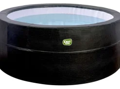 Exit Toys Outdoor Whirlpools|EXIT Leather Premium Whirlpool Schwarz für 4 Personen