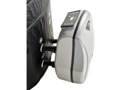 Exit Toys Outdoor Whirlpools|EXIT Leather Premium Whirlpool Schwarz für 4 Personen