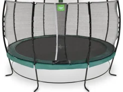 Exit Toys Trampoline|EXIT Lotus Classic Trampolin Ø 427 cm Grün