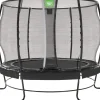 Exit Toys Trampoline|EXIT Lotus Premium Trampolin Ø 305 cm Schwarz