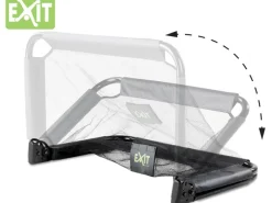 Exit Toys Outdoor-Spielzeug|EXIT Pico stählernes Fußballtor 90x60cm (Set von 2) - schwarz