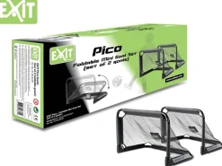 Exit Toys Outdoor-Spielzeug|EXIT Pico stählernes Fußballtor 90x60cm (Set von 2) - schwarz