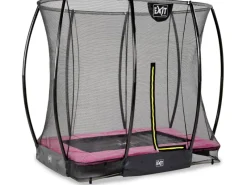 Exit Toys Trampoline|EXIT Silhouette Bodentrampolin 153x214cm m. Sicherheitsnetz