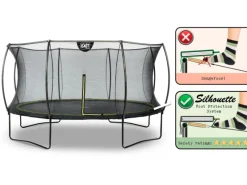 EXIT Silhouette Trampolin D427cm - schwarz*Exit Toys Discount