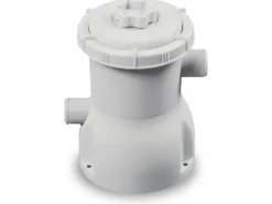 Exit Toys Aufstellpools|Pool Abdeckung|EXIT Soft Grey Pool Grau 300 x 200 x 65 cm m. Filterpumpe u. Abdeckung