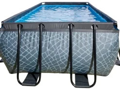 EXIT Stone Pool Grau 400 x 200 x 122 cm m. Filterpumpe*Exit Toys Sale