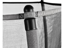 Exit Toys Trampoline|Gartenspielgeräte|EXIT Tiggy junior Trampolin Schwarz-Grau Ø140cm m. Sicherheitsnetz