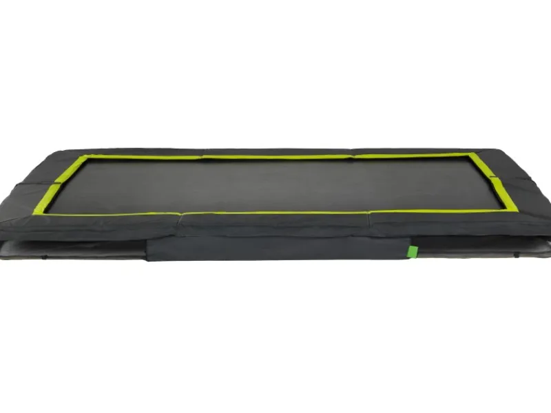 Exit Toys Outdoor-Spielzeug|Trampoline|Bodentrampolin Silhouette Sports 214 cm x 305 cm Schwarz