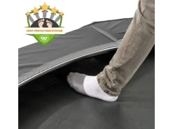 Exit Trampolin InTerra ebenerdig Ø 366 cm Schwarz*Exit Toys Clearance