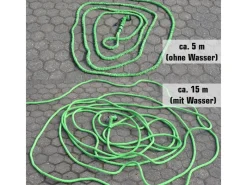 eyepower Gartenschläuche|Flexibler Gartenschlauch mit Brause und Anschluss-Stück 15 m Grün