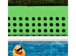 Poolmatte 62 x 62 cm 4er Set Grün*eyepower Sale