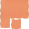 eyepower Pooltechnik|Aufstellpools|Poolmatte 50 x 50 cm 8er Set Orange