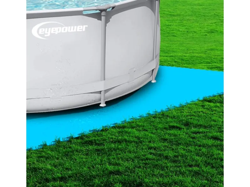 eyepower Outdoor Whirlpools|Poolunterlage 50 x 50 cm 52er Set Blau
