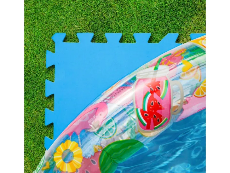 eyepower Outdoor Whirlpools|Poolunterlage 50 x 50 cm 52er Set Blau