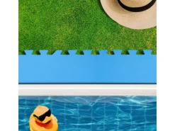 eyepower Outdoor Whirlpools|Pooltechnik|Poolunterlage 50 x 50 cm 36er Set Blau