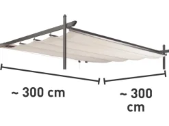 Zubehör Für Sonnenschutz|Faltdachmarkise Armila 3x3m Beige
