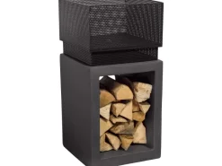 Feuerschale auf Konsole 72 cm x 35 cm x 35 cm* Sale